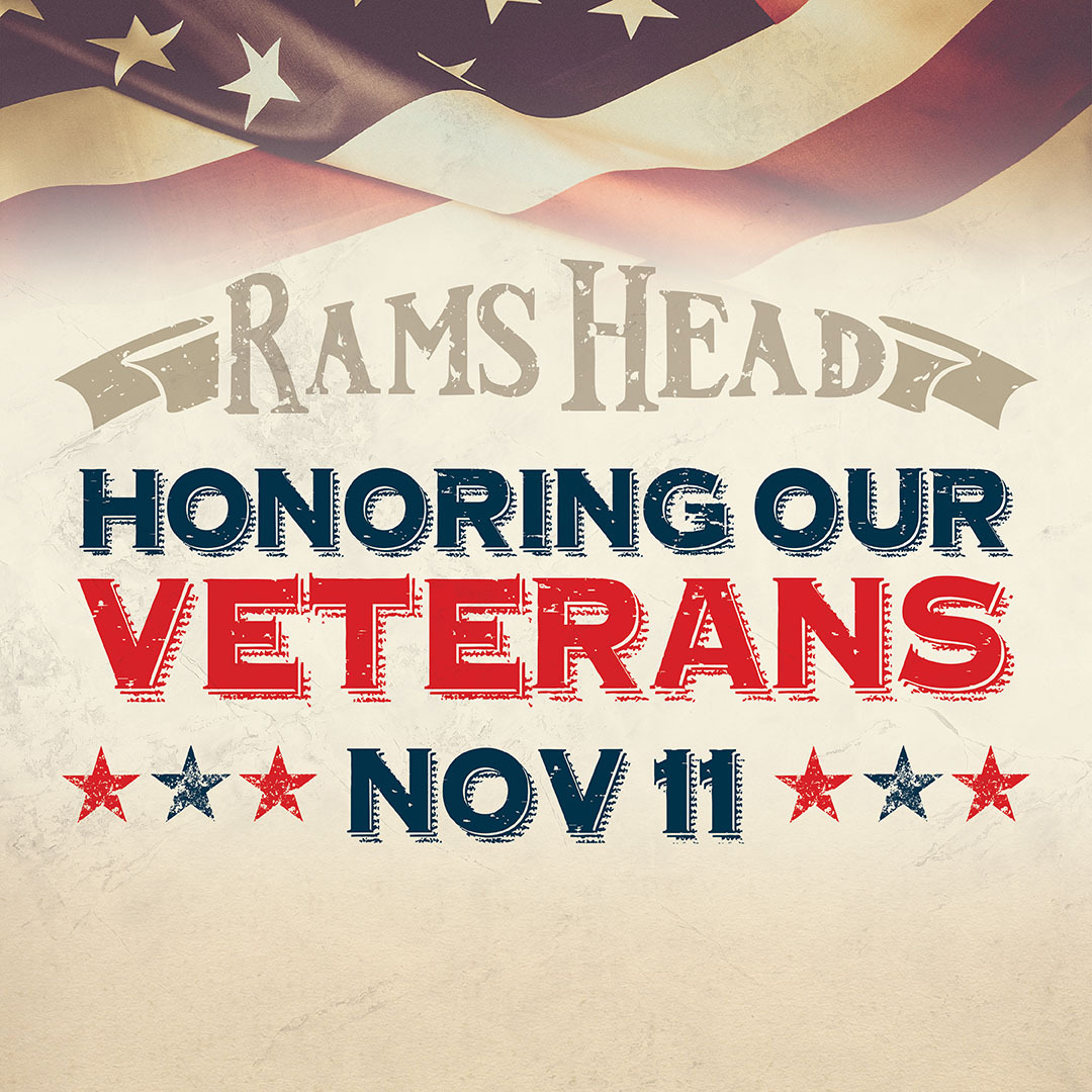 Veterans Day Special at Rams Head