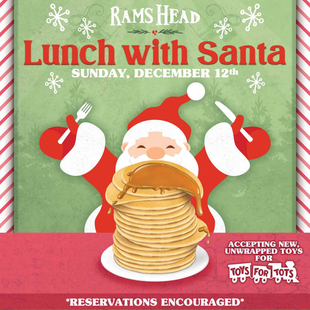 Lunch with Santa at Rams Head