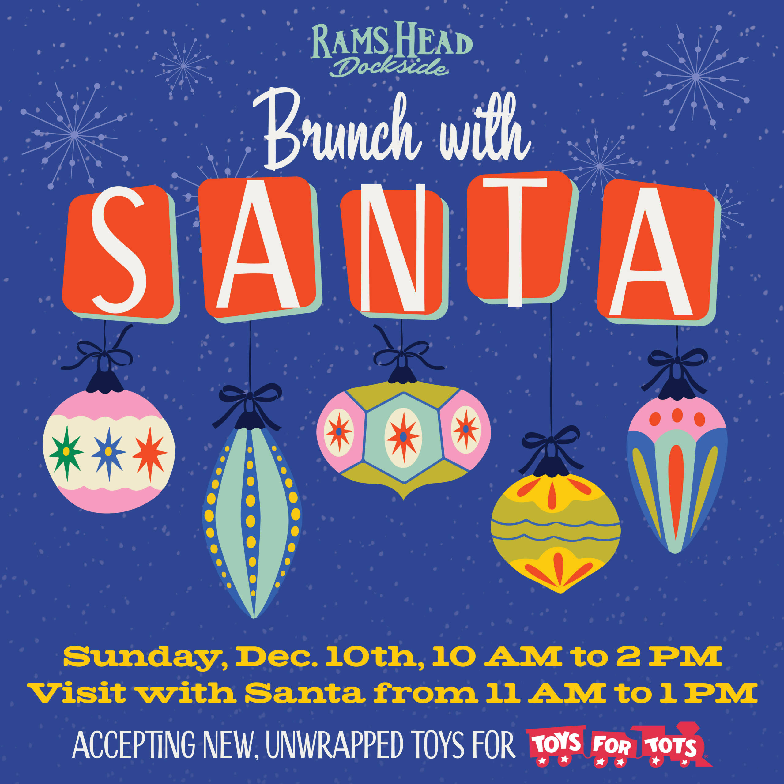 Bunch with Santa at Rams Head